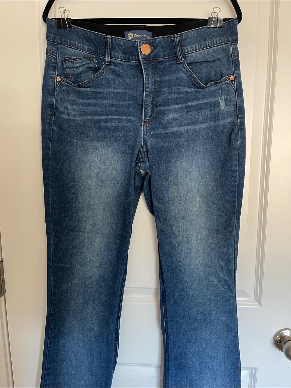 Democracy Dark‎ Blue Bootcut Stretch Jeans “Ab”solution